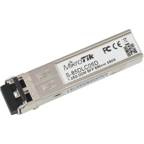 MikroTik SFP module 1.25G MM 550m 850nm Dual LC-connector
