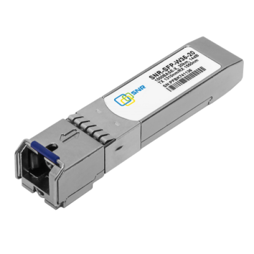 SNR  Модуль SFP WDM, дальность до  20км (14dB), 1310нм