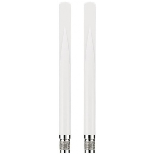 Антенна Zyxel ANT2105, двухдиапазонная, 4,5dBi - 7dBi, всенаправленная, уличная, N-tyle (male), 2 шт. в комплекте