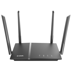 D-Link AC1200 Wi-Fi Router, 1000Base-T WAN, 4x1000Base-T LAN, 4x5dBi external antennas, USB port, 3G/LTE support