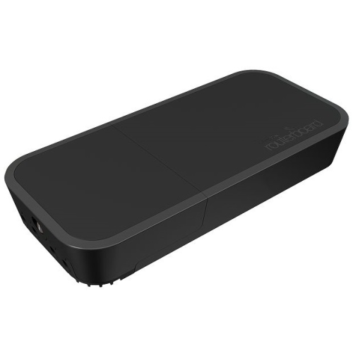 MikroTik wAP ac with 4 cores x 710MHz CPU, 128MB RAM, 2x Gbit LAN, built-in 2.4Ghz 802.11b/g/n Dual Chain wireless, built-in 5GHz 802.11an/ac Dual Chain wireless, RouterOS L4, black outdoor enclosure,