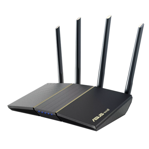 ASUS RT-AX57 // AX3000 // 2402+574 Mbps, 2,4 + 5 gGz, 4 antennas; 90IG06Z0-MU2C00