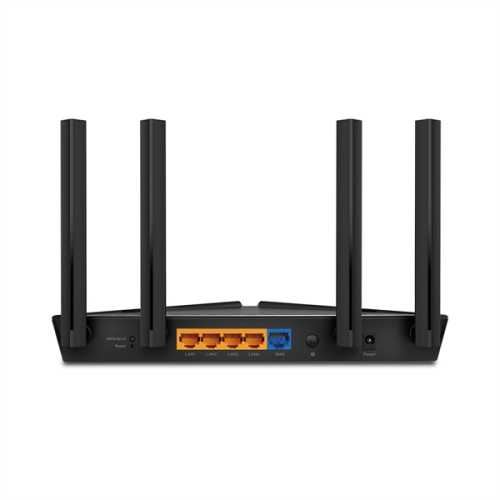 TP-Link Archer AX10, AX1500 Wi Fi 6 роутер, до 300 Мбит/с на 2,4 ГГц + до 1201 Мбит/с на 5 ГГц, 4 антенны, 1 гигабитный порт WAN + 4 гигабитных порта LAN