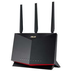 ASUS RT-AX86U PRO//802.11b/g/n/ac/ax, 1148 + 4804Mbps, 2,4 + 5 gGz, 8 antennas, GBT+2,5GBT LAN ; 90IG07N0-MO3B00