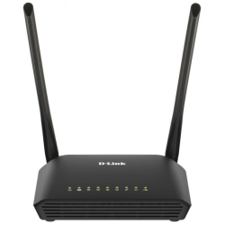 D-Link N300 Wi-Fi Router, 100Base-TX WAN, 4x100Base-TX LAN, 2x5dBi external antennas, USB port, 3G/LTE support