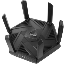 ASUS RT-AXE7800// 802.11 a/b/g/n/ac/ax, 574 + 4804 Mbps, 2,4 + 5 gGz, 6 antenna; 90IG07B0-MU9B00