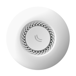 MikroTik cAP with AR9533 650MHz CPU, 64MB RAM, 1xLAN, built-in 2.4Ghz 802.11b/g/n Dual Chain wireless with 2dBi integrated antenna, RouterOS L4, plastic case, PoE, PSU