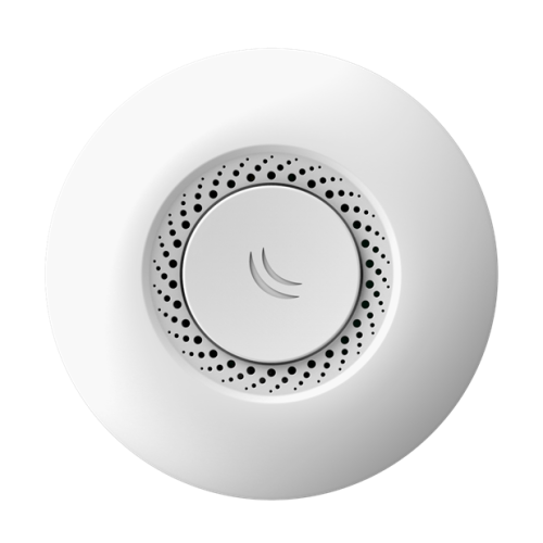MikroTik cAP with AR9533 650MHz CPU, 64MB RAM, 1xLAN, built-in 2.4Ghz 802.11b/g/n Dual Chain wireless with 2dBi integrated antenna, RouterOS L4, plastic case, PoE, PSU