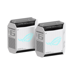 ASUS ROG GT6(B-2-PK)//2 access point /802.11ax, 574 + 4804Mbps, 2,4 + 5 gGz, white; 90IG07F0-MU9A40