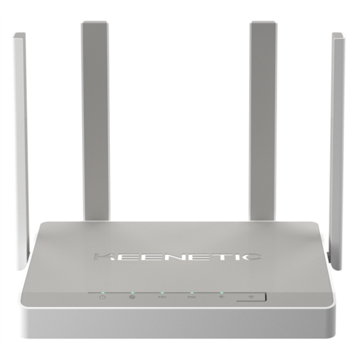 Keenetic Giga (KN-1011), Гигабитный интернет-центр с двухдиапазонным Mesh Wi-Fi 6 AX1800, усилителем сигнала и анализатором спектра Wi-Fi, 5-портовым Smart-коммутатором, портами SFP, USB 3.0 и 2.0