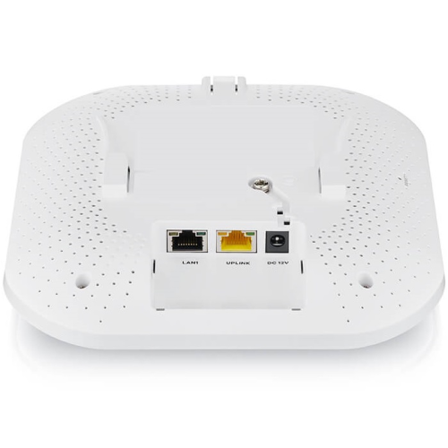 Точка доступа Zyxel NebulaFlex NWA210AX, WiFi 6, 802.11a/b/g/n/ac/ax (2,4 и 5 ГГц), MU-MIMO, антенны 4x4 , до 575+2400 Мбит/с, 1xLAN 2.5GE, 1xLAN GE, PoE, защита от 4G/5G, БП в комплекте