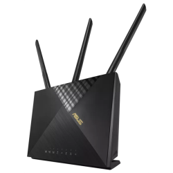 ASUS 4G-AX56//802.11ax, LTE, 6574+ 1201 Мb/s, 2,4 + 5 gGz, 2 antennas LTE, 2 antenna Wi-FI, USB, GBT LAN ; 90IG06G0-MO3110
