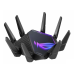 ASUS ROG GT-AXE16000 // 802.11 a/b/g/n/ac/ax 1148 + 4804Mbps, 2,4 + 5 gGz, 8 antenna, USB, GBT LAN ; 90IG06W0-MU2A10