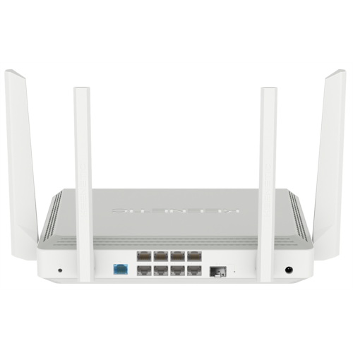 Keenetic Peak (KN-2710), Гигабитный интернет-центр с двухдиапазонным Mesh Wi-Fi AC2600, двухъядерным ARM-процессором, 10-портовым коммутатором Smart Pro, портами SFP, USB 3.0 и 2.0