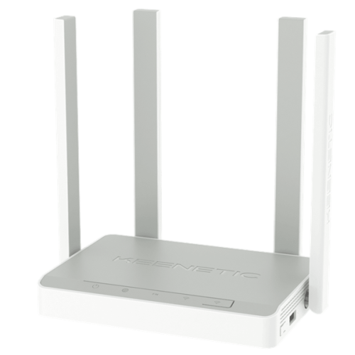 Keenetic Viva (KN-1912), Гигабитный интернет-центр с двухдиапазонным Mesh Wi-Fi AC1300, двухъядерным процессором, 5-портовым Smart-коммутатором и двумя портами USB