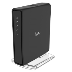 MikroTik hAP ac2 with 716MHz CPU, 128MB RAM, 5 x Gbit LAN, built-in 2.4Ghz 802.11b/g/n Dual Chain wireless with integrated antenna, built-in 5GHz 802.11an/ac Dual Chain wireless with integrated antenn