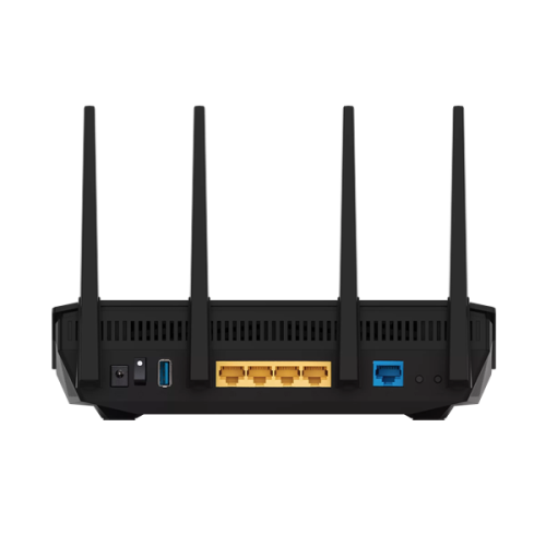 ASUS RT-AX5400 // AX5400 // 4804+574 Mbps, 2,4 + 5 gGz, 4 antennas, USB, LAN; 90IG0860-MO9B00