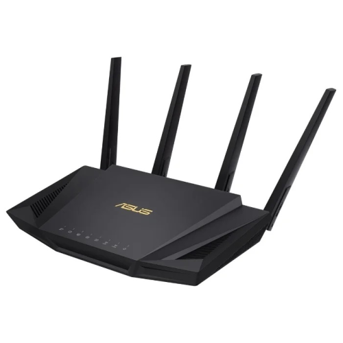 ASUS RT-AX58U V2// 802.11b/g/n/ac/ax, 2402 + 574Mbps, 2,4 + 5 gGz, 4 antenna, USB ; 90IG04Q0-MO3R10