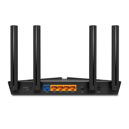 TP-Link Archer AX53, AX3000 Двухдиапазонный Wi-Fi 6 роутер, до 574 Мбит/с на 2,4 ГГц + до 2402 Мбит/с на 5 ГГц, 4 антенны, 1 гигабитный порт WAN + 4 гигабитных порта LAN