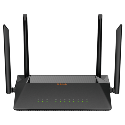 D-Link VDSL2/ADSL2+ AC1200 Wi-Fi Router, 4x1000Base-T LAN, 4x5dBi external antennas, Annex A, DSL+USB ports, Ethernet WAN / 3G/LTE support