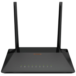 D-Link VDSL2/ADSL2+ N300 Wi-Fi Router, 4x100Base-TX LAN, 2x5dBi external antennas, Annex A, DSL port , Ethernet WAN support