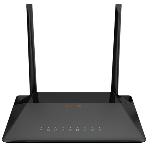 D-Link VDSL2/ADSL2+ N300 Wi-Fi Router, 4x100Base-TX LAN, 2x5dBi external antennas, Annex A, DSL port , Ethernet WAN support