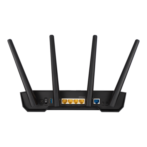 ASUS TUF-AX3000// 802.11 a/b/g/n/ac/ax, 574 + 4804 Mbps, 2,4 + 5 gGz, 6 antenna, USB; 90IG0790-MO3B00