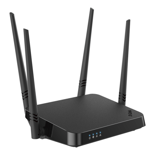 D-Link AC1200 Wi-Fi EasyMesh Router, 100Base-TX WAN, 4x100Base-TX LAN, 4x5dBi external antennas