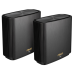 ASUS XT9(B-2-PK)//2 access point, 802.11b/g/n/ac/ax, 574 + 4804Mbps, 2,4 + 5 gGz, black ; 90IG0740-MO3B30