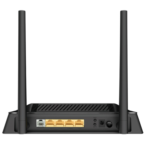 D-Link VDSL2/ADSL2+ N300 Wi-Fi Router, 4x100Base-TX LAN, 2x5dBi external antennas, Annex A, DSL port , Ethernet WAN support