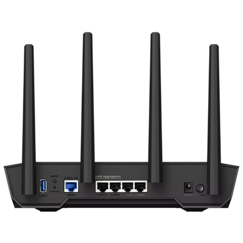 ASUS TUF-AX4200// 802.11 a/b/g/n/ac/ax, 1148 + 4804 Mbps, 2,4 + 5 gGz, 6 antenna; 90IG07Q0-MO3100