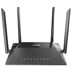 D-Link AC1300 Wi-Fi Router, 1000Base-T WAN, 4x1000Base-T LAN, 4x5dBi external antennas, USB port, 3G/LTE support