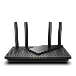 TP-Link Archer AX55, AX3000 Двухдиапазонный Wi-Fi 6 роутер, до 574 Мбит/с на 2,4 ГГц + до 2402 Мбит/с на 5 ГГц, 4 антенны, 1 гигабитный порт WAN + 4 гигабитных порта LAN, порт USB 3.0