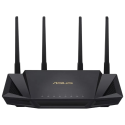 ASUS RT-AX58U V2// 802.11b/g/n/ac/ax, 2402 + 574Mbps, 2,4 + 5 gGz, 4 antenna, USB ; 90IG04Q0-MO3R10