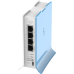 MikroTik hAP lite with 650MHz CPU, 32MB RAM, 4xLAN, built-in 2.4Ghz 802.11b/g/n 2x2 two chain wireless with integrated antennas, RouterOS L4, tower case, PSU