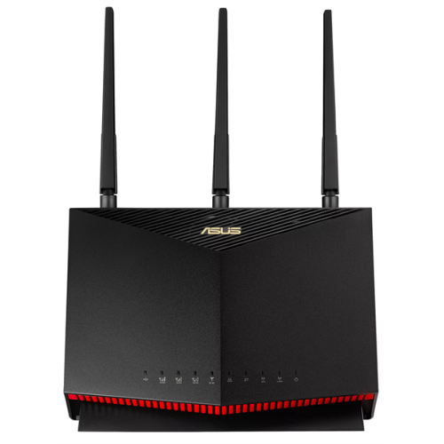 ASUS 4G-AC86U// 802.11 a/b/g/n/ac, LTE, 800 + 1733Мb/s, 2,4 + 5 gGz, 2  LTE, 2 antenna + 1 internal Wi-FI, USB, GBT LAN ; 90IG05R0-BM9100