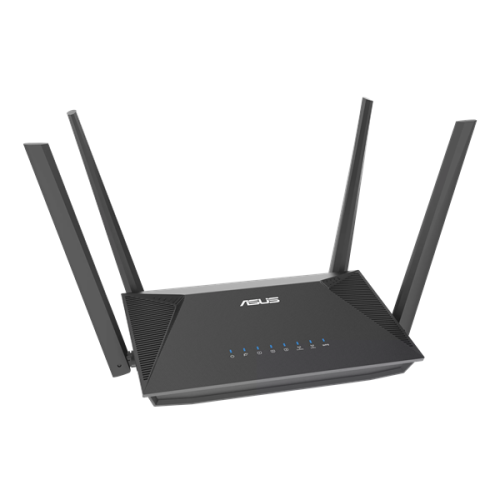 ASUS RT-AX52 // AX1800 // 1201+574 Mbps, 2,4 + 5 gGz, 4 antennas; 90IG08T0-MO3H00