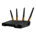 ASUS TUF-AX3000// 802.11 a/b/g/n/ac/ax, 574 + 4804 Mbps, 2,4 + 5 gGz, 6 antenna, USB; 90IG0790-MO3B00