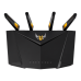 ASUS TUF-AX3000// 802.11 a/b/g/n/ac/ax, 574 + 4804 Mbps, 2,4 + 5 gGz, 6 antenna, USB; 90IG0790-MO3B00