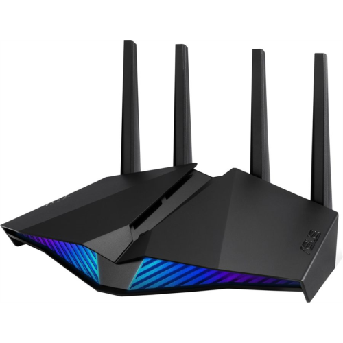 ASUS RT-AX82U //802.11b/g/n/ac/ax, 574 + 4804Mbps, 2,4 + 5 gGz, 4 antenna, USB, GBT LAN ; 90IG05G0-MU2R10