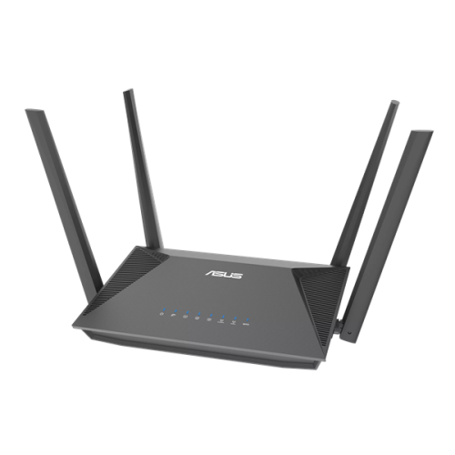 ASUS RT-AX52 // AX1800 // 1201+574 Mbps, 2,4 + 5 gGz, 4 antennas; 90IG08T0-MO3H00