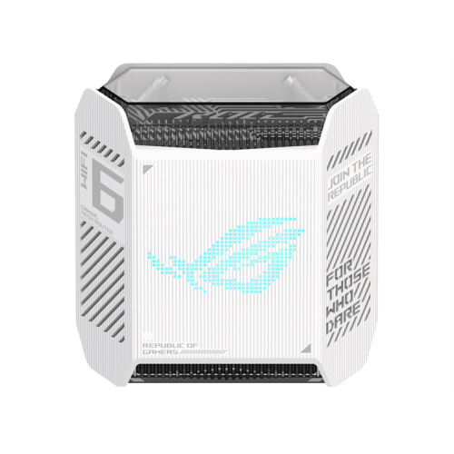 ASUS ROG GT6(W-1-PK)//1 access point /802.11ax, 574 + 4804Mbps, 2,4 + 5 gGz, white; 90IG07F0-MU9A30