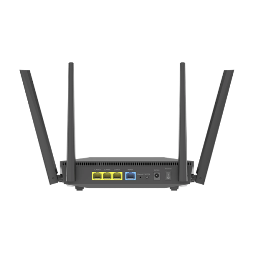 ASUS RT-AX52 // AX1800 // 1201+574 Mbps, 2,4 + 5 gGz, 4 antennas; 90IG08T0-MO3H00