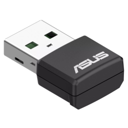 ASUS USB-AX55 NANO // WI-FI 802.11ax/ac/a/g/n, 400 + 867 Mbps USB 3.0 Adapter + 2 antenna ; 90IG06X0-MO0B00