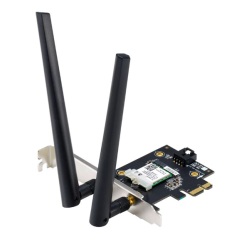 ASUS PCE-AX1800 //WIFI 802.11ax, 2402 + 574Mbps, PCI-E Adapter, 2 antenna; 90IG07A0-MO0B00