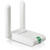 TP-Link TL-WN822N, N300 Wi-Fi USB-адаптер высокого усиления, до 300 Мбит/с на 2,4 ГГц, 2 внешние антенны с высоким коэффициентом усиления, Mini USB 2.0, удлинительный кабель, кнопка WPS