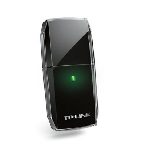 TP-Link Archer T2U, AC600 Двухдиапазонный мини Wi-Fi USB адаптер, до 200 Мбит/с на 2,4 ГГц + до 433 Мбит/с на 5 ГГц, USB 2.0