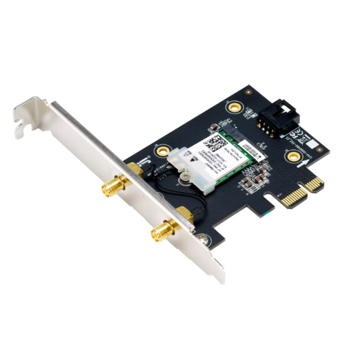 ASUS PCE-AXE5400//WIFI 802.11ax, 2402 + 574Mbps, PCI-E Adapter, 2 antenna; 90IG07I0-ME0B10