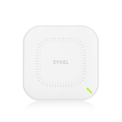 Zyxel NebulaFlex NWA90AX, WiFi 6, 802.11a/b/g/n/ac/ax (2,4 и 5 ГГц), MU-MIMO, антенны 2x2, до 575+1200 Мбит/с, 1xLAN GE, PoE, защита от 4G/5G, БП в комплекте