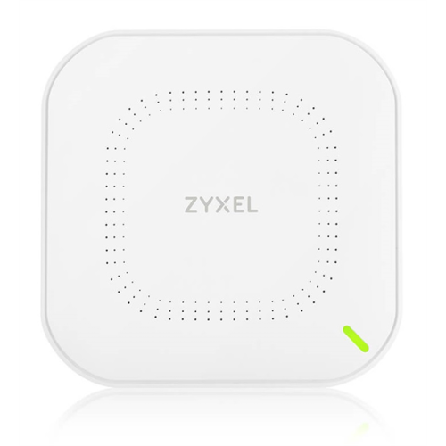 Гибридная точка доступа Zyxel NebulaFlex NWA50AX, WiFi 6, 802.11a/b/g/n/ac/ax (2,4 и 5 ГГц), MU-MIMO, антенны 2x2, до 575+1200 Мбит/с, 1xLAN GE, PoE, без поддержки Captive portal и WPA-Enterprise, защ